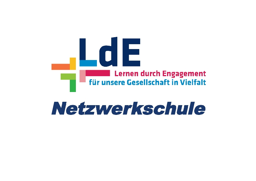 Logo Netzwerk-  Lernen durch Engagement